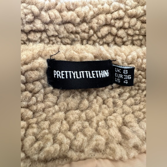 PLT fuzzy bomber jacket. - Picture 3 of 4